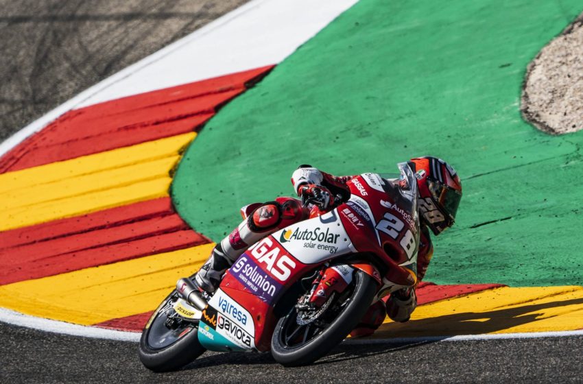  Moto 3  Aragon : Izan Guevera en patron à domicile